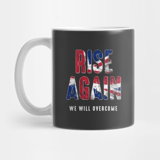 United Kingdom Rise Again We Will Overcome Mug